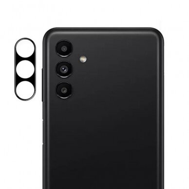 [Užsakomoji prekė] Plėvelė kamerai Samsung Galaxy A14 5G - Techsuit Full Camera Glass - Juodas