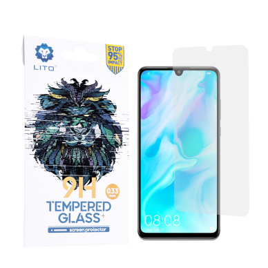 [Užsakomoji prekė] Ekrano apsauga skirta Huawei P30 Lite / P30 Lite New Edition - Lito 2.5D Classic Glass - permatomas