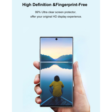 [Užsakomoji prekė] Ekrano apsauga skirta Huawei P30 Pro / P30 Pro New Edition - Lito 3D UV Glass - permatomas 3