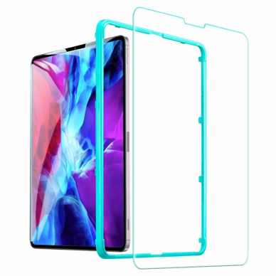 [Užsakomoji prekė] Ekrano apsauga skirta iPad Pro 12.9 (2018 / 2020 / 2021 / 2022) - ESR Tempered Glass 9H - permatomas