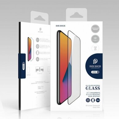 [Užsakomoji prekė] Ekrano apsauga skirta iPhone 13 / 13 Pro / 14 - Dux Ducis Tempered Glass - Juodas 6