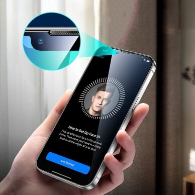 [Užsakomoji prekė] Ekrano apsauga skirta iPhone 14 Pro - ESR Screen Shield - permatomas  5