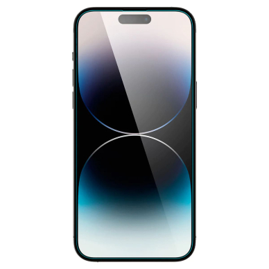 [Užsakomoji prekė] Ekrano apsauga skirta iPhone 14 Pro Max (2vnt) - Spigen Glas.TR EZ FIT - permatomas  3