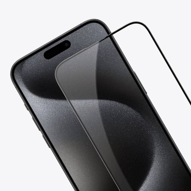 [Užsakomoji prekė] Apsauginis stikliukas iPhone 15 Pro Max - Nillkin CP+PRO - Juodas 5