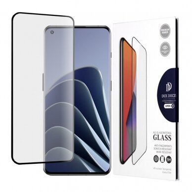 [Užsakomoji prekė] Ekrano apsauga skirta OnePlus 10 Pro / OnePlus 11 / Oppo Find X5 Pro - Dux Ducis Tempered Glass - Juodas