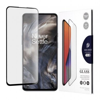 [Užsakomoji prekė] Ekrano apsauga skirta OnePlus Nord 5G - Dux Ducis Tempered Glass - Juodas