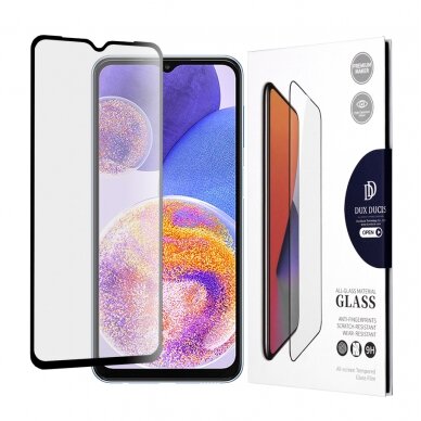 [Užsakomoji prekė] Ekrano apsauga skirta Samsung Galaxy M13 4G / A23 4G / A23 5G / F23 5G / M23 5G / M33 5G / F13 - Dux Ducis Tempered Glass - Juodas