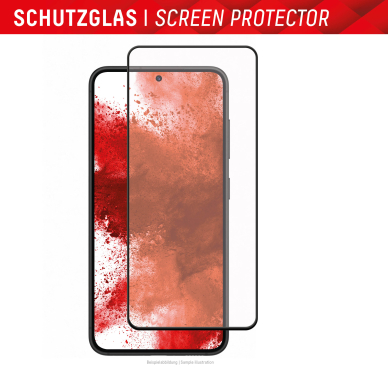 [Užsakomoji prekė] Grūdintas stikliukas Samsung Galaxy S22 5G / S23 - Displex Real Glass Full Cover - Juodas 4