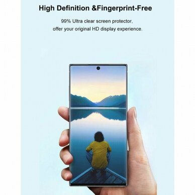 [Užsakomoji prekė] Ekrano apsauga skirta Samsung Galaxy S22 5G / S23 - Lito 3D UV Glass - Privacy  4