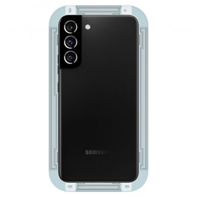 [Užsakomoji prekė] Ekrano apsauga skirta Samsung Galaxy S22 Plus 5G (2vnt) - Spigen Glas.TR EZ FIT - permatomas  3