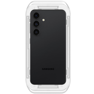 [Užsakomoji prekė] Apsauginis stikliukas Samsung Galaxy S24 Plus (set 2) - Spigen Glas.TR EZ FIT - Permatomas 3