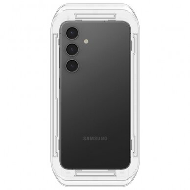 [Užsakomoji prekė] Apsauginis stikliukas Samsung Galaxy S24 (set 2) - Spigen Glas.tR EZ FIT - Privacy 5