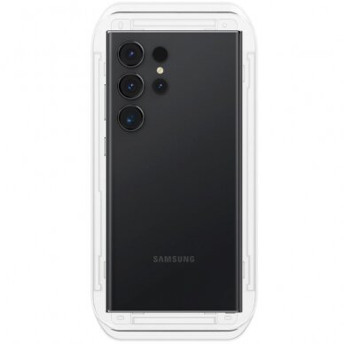 [Užsakomoji prekė] Apsauginis stikliukas Samsung Galaxy S24 Ultra (set 2) - Spigen Glas.TR EZ FIT - Permatomas 5