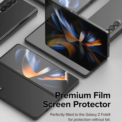 [Užsakomoji prekė] Ekrano apsauga skirta Samsung Galaxy Z Fold4 - Ringke Dual Easy Full - permatomas 2