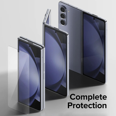 [Užsakomoji prekė] Apsauginis stikliukas Samsung Galaxy Z Fold5 - Ringke Cover Display Tempered Glass - Skaidrus 1