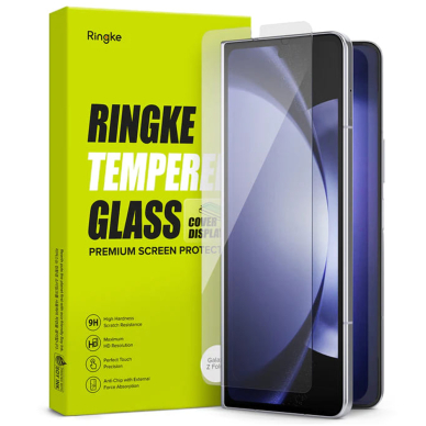 [Užsakomoji prekė] Apsauginis stikliukas Samsung Galaxy Z Fold5 - Ringke Cover Display Tempered Glass - Skaidrus