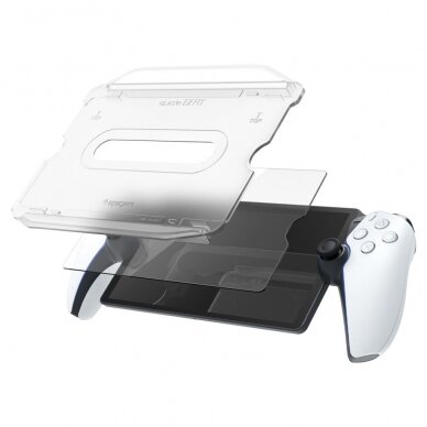 [Užsakomoji prekė] Apsauginis stikliukas Sony PlayStation Portal - Spigen Glas.TR "EZ FIT" - Permatomas 3