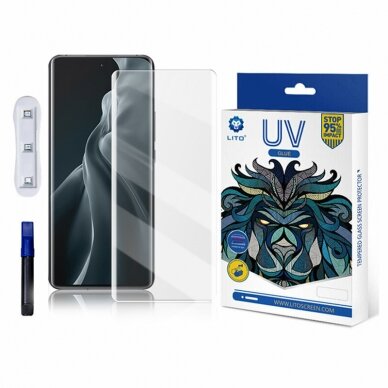 [Užsakomoji prekė] Ekrano apsauga skirta Xiaomi 12 / 12X - Lito 3D UV Glass - permatomas