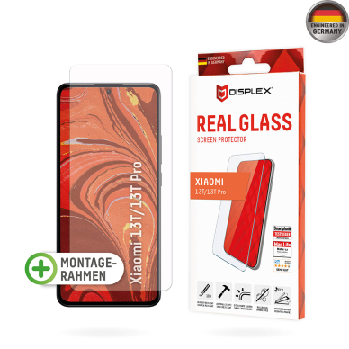 [Užsakomoji prekė] Grūdintas stikliukas Xiaomi 13T / 13T Pro - Displex Real Glass 2D - Skaidrus