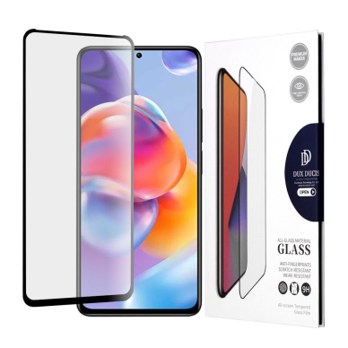 [Užsakomoji prekė] Ekrano apsauga skirta Xiaomi Redmi Note 11 Pro 4G / Note 11 Pro 5G / Note 11 Pro+ 5G / Poco X4 Pro 5G - Dux Ducis Tempered Glass - Juodas