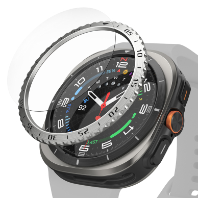 [Užsakomoji prekė] Rėmelis Samsung Galaxy Watch Ultra 47mm - Ringke Bezel Styling - pilkas (CB-GW7U-47-01)