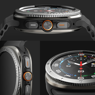 [Užsakomoji prekė] Rėmelis Samsung Galaxy Watch Ultra 47mm - Ringke Bezel Styling - pilkas (CB-GW7U-47-03) 6