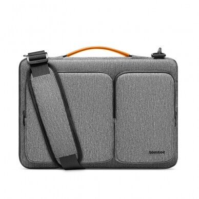 [Užsakomoji prekė] Krepšys Laptop 15.6" - Tomtoc Defender Laptop Briefcase (A42E1G3) -pilkas  2