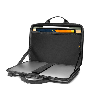 [Užsakomoji prekė] Įdėklas Macbook Pro 16 si iPad Pro 12.9 - Tomtoc FancyCase Laptop Shoulder Bag (A25F2G2) - Pilkos spalvos 6