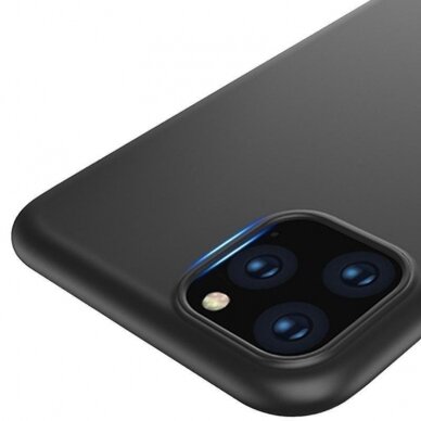 Akcija! Silikoninis dėklas iPhone 15 Pro Soft Case - Juodas  8