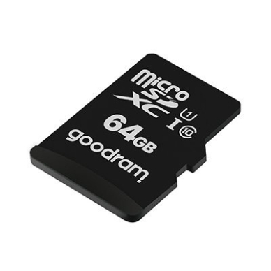 Goodram Microcard 64 GB micro SD XC UHS-I class 10 memory card, SD adapter (M1AA-0640R12) 3