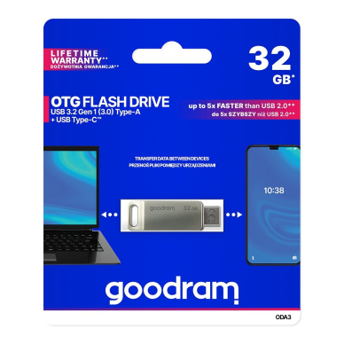 GOODRAM pendrive 32 GB USB 3.2 Gen 1 OTG USB / USB Typ C ODA3-0320S0R11 4