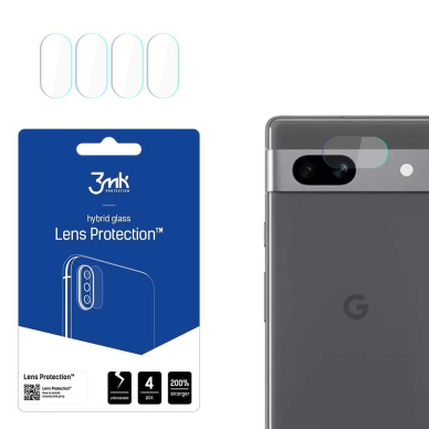 Akcija! Kameros apsauga 3mk Lens Protection Google Pixel 7A 5G