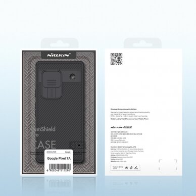 Dėklas Nillkin CamShield Pro Google Pixel 7a - Juodas 18