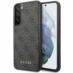 Dėklas Guess GUHCS23SG4GFGR Samsung Galaxy S23 Pilkas