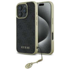 Dėklas Guess 4G Charms Collection  iPhone 16 Pro Max - Juodas