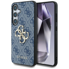 Guess Big 4G Logo Classic Logo Dėklas Samsung Galaxy S25 Mėlynas