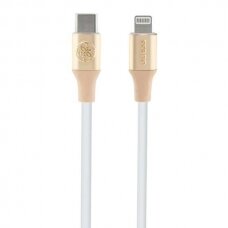 Guess Ebossed Logo USB-C / Lightning Kabelis 1.5m fast charging - gold