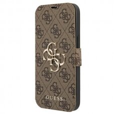 Dėklas Guess GUBKP13L4GMGBR iPhone 13 Pro Rudas