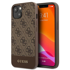 Dėklas Guess GUHCP13SG4GLBR iPhone 13 mini Rudas