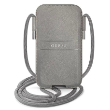 Dėklas Guess Handbag GUPHLPSASBGR 6.7 grey/grey Saffiano Strap