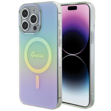 Dėklas Guess IML Iridescent MagSafe   iPhone 15 Pro - turquoise