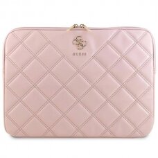 Guess Quilted 4G cover a 14 laptop - Rožinis