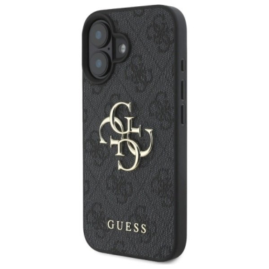 Dėklas Guess 4G Big Logo iPhone 16 Plus  - Juodas 1