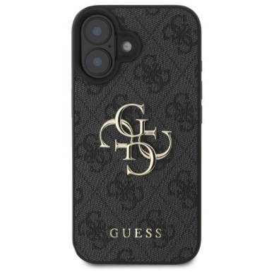 Dėklas Guess 4G Big Logo iPhone 16 Plus  - Juodas 2