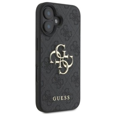 Dėklas Guess 4G Big Logo iPhone 16 Plus  - Juodas 3