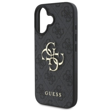 Dėklas Guess 4G Big Logo iPhone 16 Plus  - Juodas 5