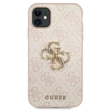 Guess 4G Big Metal Logo Dėklas Samsung Galaxy A55 - Rožinis 2