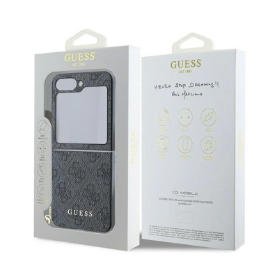 Guess 4G Charm Dėklas Samsung Galaxy Z Flip 6 - juodas 7