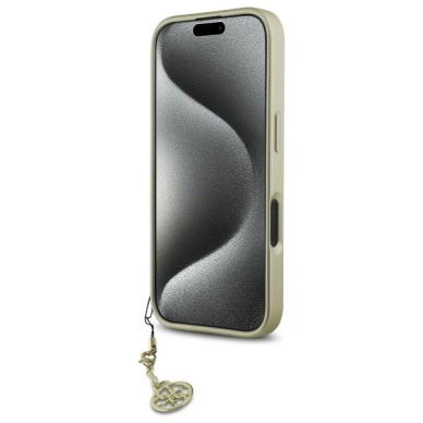 Dėklas Guess 4G Charms Collection  iPhone 16 Plus - Juodas 4