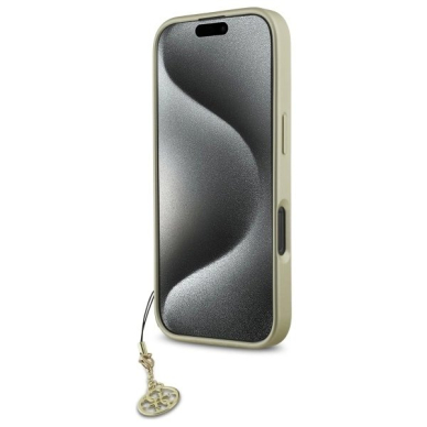 Dėklas Guess 4G Charms Collection  iPhone 16 Pro Max - Juodas 4